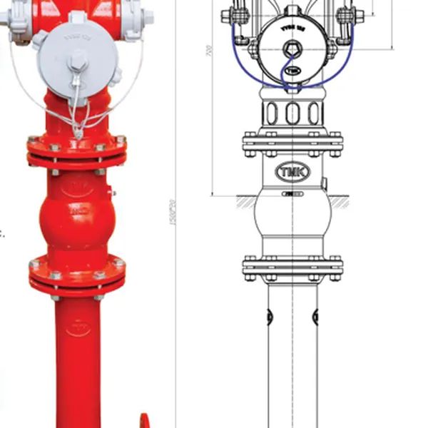 Trụ Nổi Chữa Cháy 3 Cửa TMK-125-275-001 Tomoken