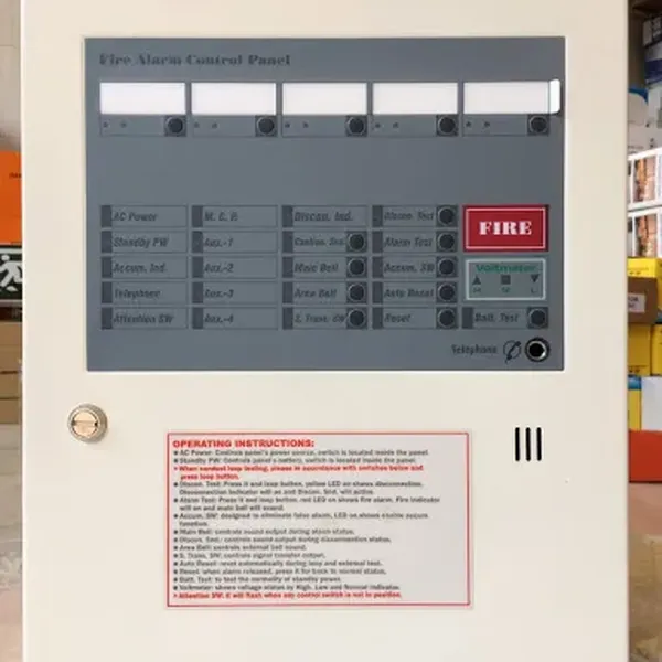Tủ Trung Tâm Báo Cháy Horing 4 Kênh AH-00212 Kèm Ắc Quy