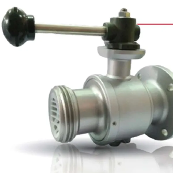 Van Bi Gạt Tay Van Xả DN65 Tomoken VTG-65-AL