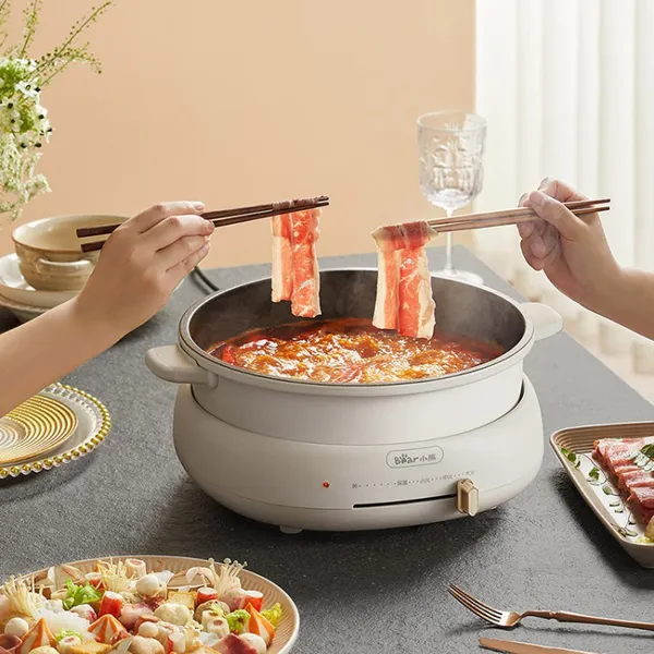 Nồi lẩu nướng đa năng Bear DHG-C40W2