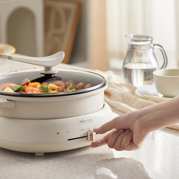 Nồi lẩu nướng đa năng Bear DHG-C40W2