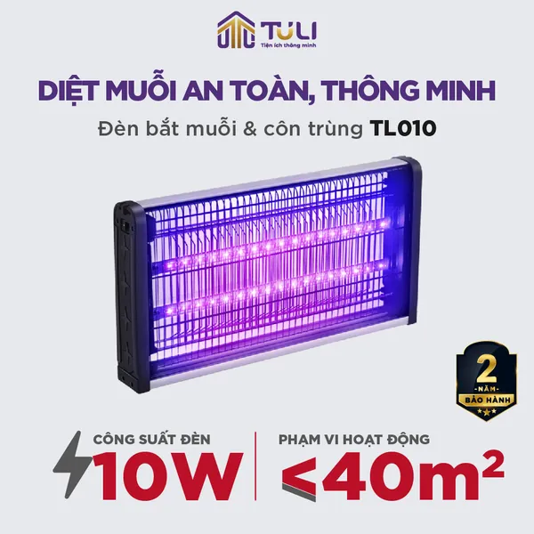 Đèn bắt muỗi TULI TL010 10W