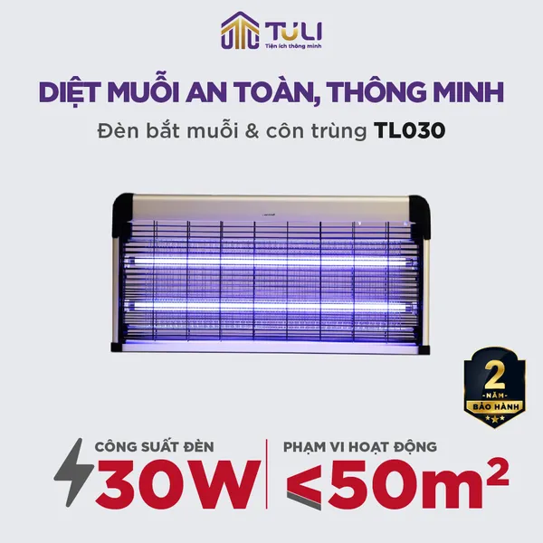Đèn bắt muỗi TULI TL030 30W