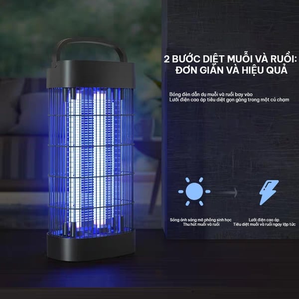 Đèn Bắt Muỗi TULI TL-CD30 - 30W - Bản Mới