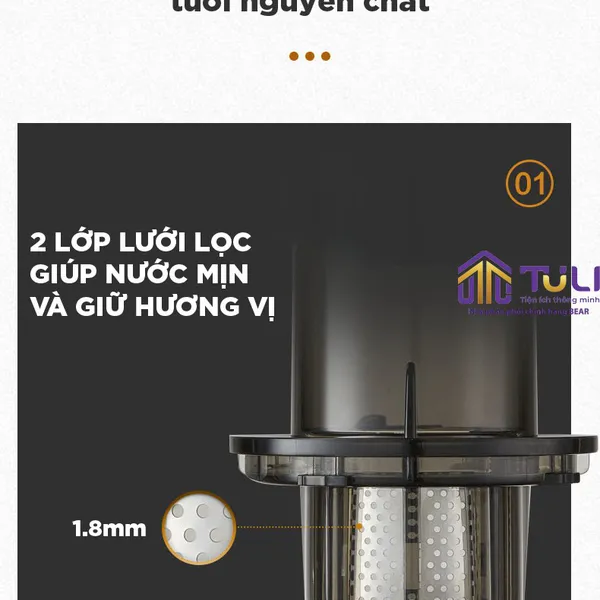 Máy ép chhậm Bear YZJ-C02S5
