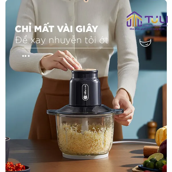 Máy xay thịt Bear QSJ-D03P3