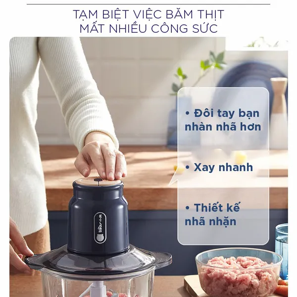 Máy xay thịt Bear QSJ-D03P3