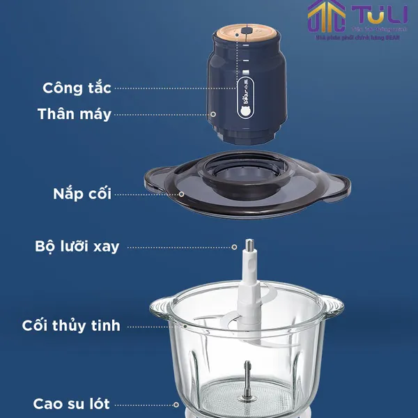 Máy xay thịt Bear QSJ-D03P3