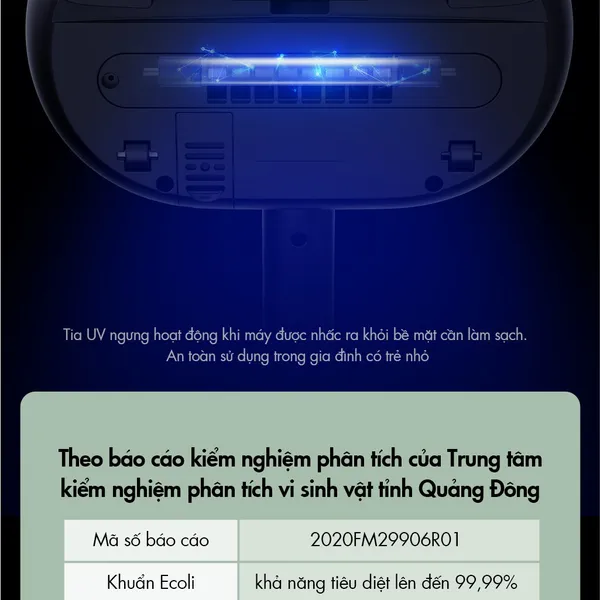 Máy hút bụi giường đệm Bear CMY-B03M1