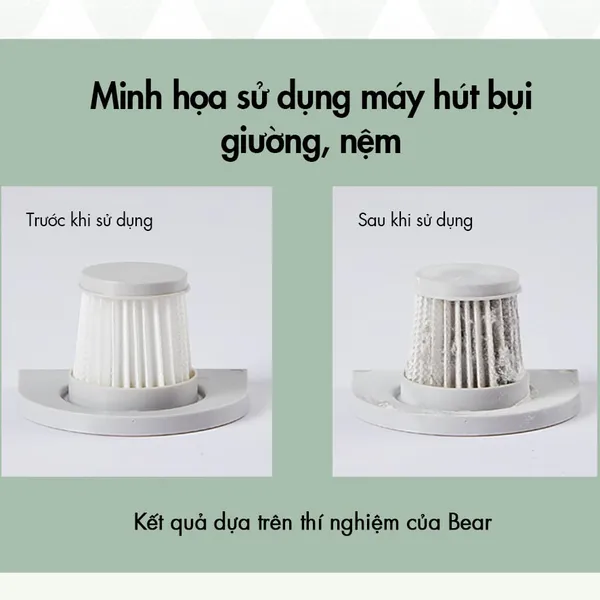 Máy hút bụi giường đệm Bear CMY-B03M1