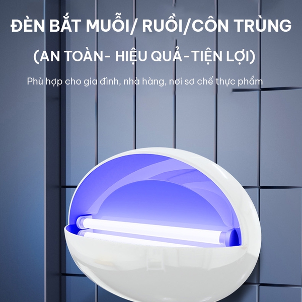 Đèn Bắt Muỗi, Ruồi, Côn Trùng TULI TL-R10 - 10W
