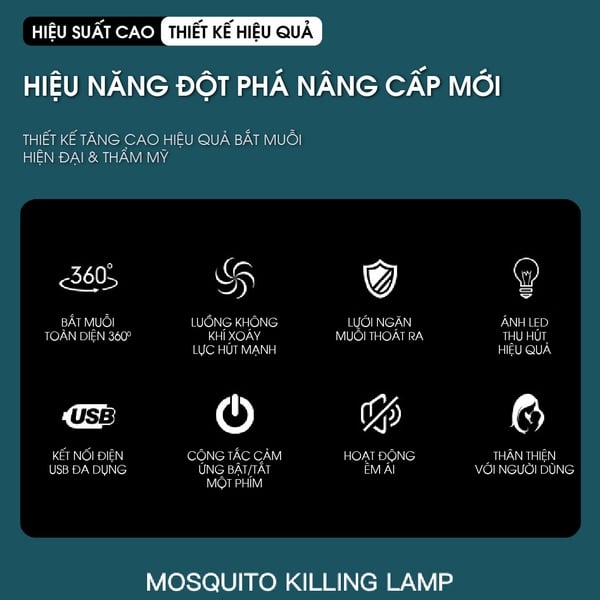 Đèn hút muỗi TULI TL-388