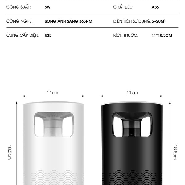 Đèn hút muỗi TULI TL-388