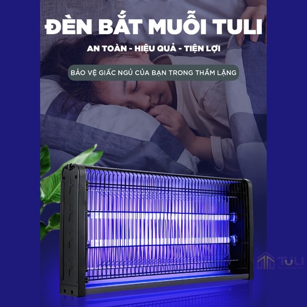 Đèn bắt muỗi TULI TL006 6W