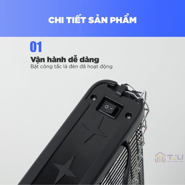 Đèn bắt muỗi TULI TL006 6W