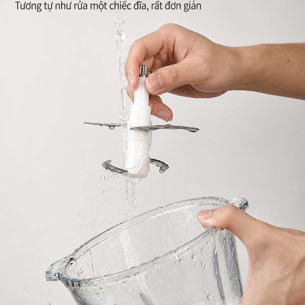 Máy xay thịt TULI TL-MXT2LR - dung tích 2L, kèm lưỡi đánh ruốc