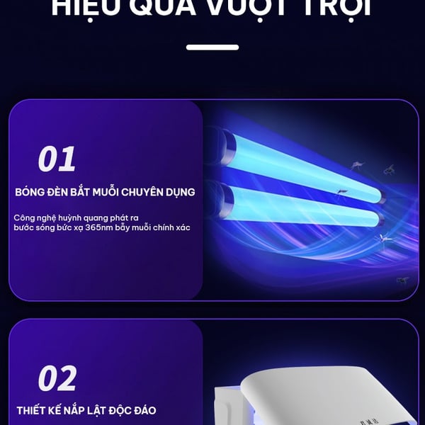 Đèn bắt côn trùng TULI TL-V10 - 10W