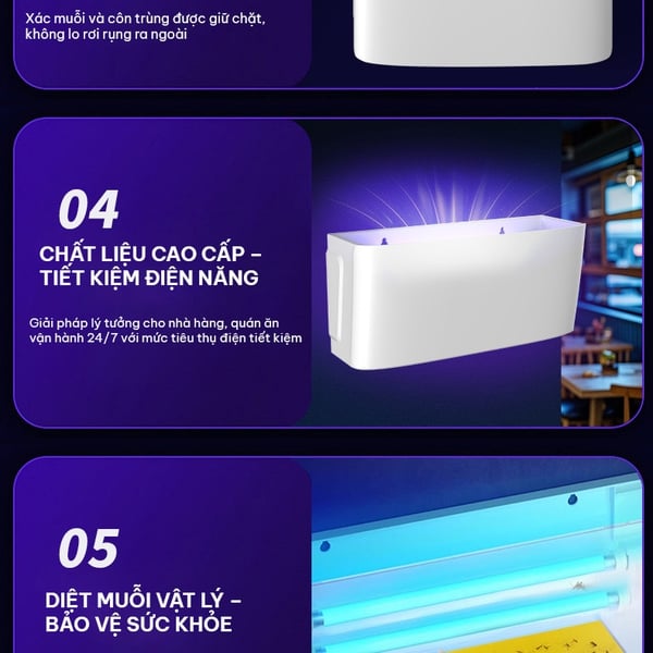 Đèn bắt côn trùng TULI TL-V10 - 10W