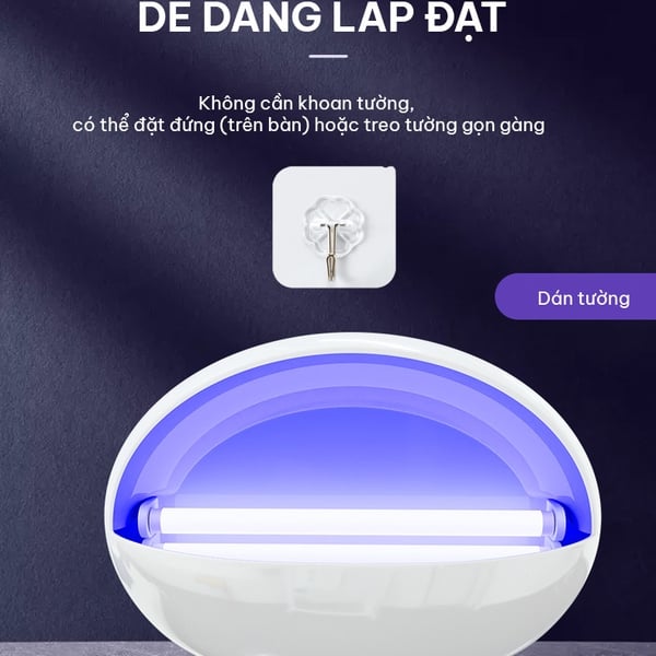 Đèn Bắt Muỗi, Ruồi, Côn Trùng TULI TL-R10 - 10W