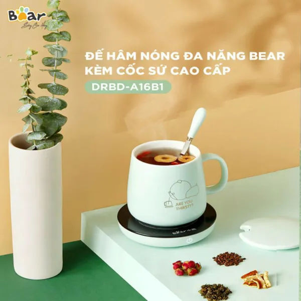Đế làm nóng giữ nhiệt hâm nóng đồ uống Bear DRBD-A16B1