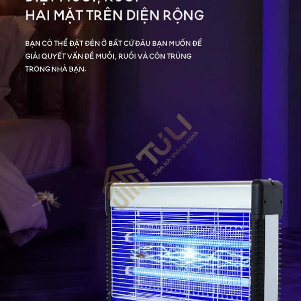 Đèn bắt muỗi TULI TL20P - 20W