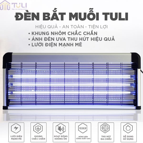 Đèn bắt muỗi TULI TL040 40W