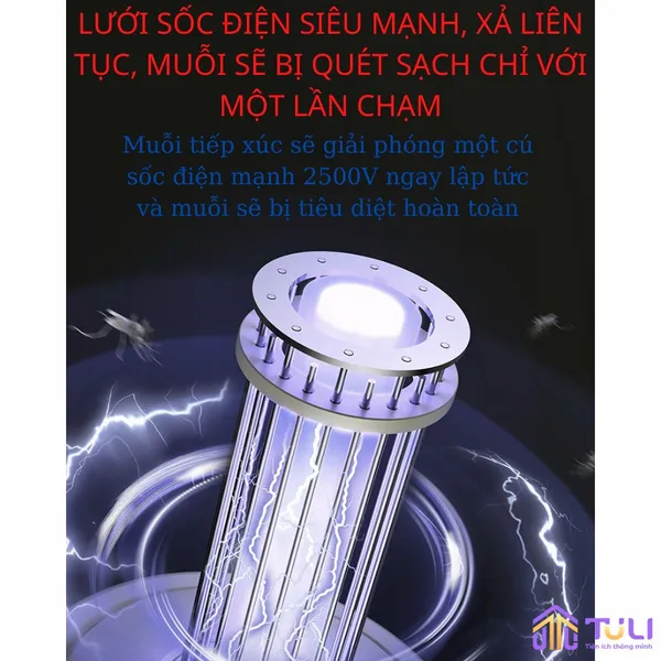 Đèn bắt muỗi cắm trại TULI Q45