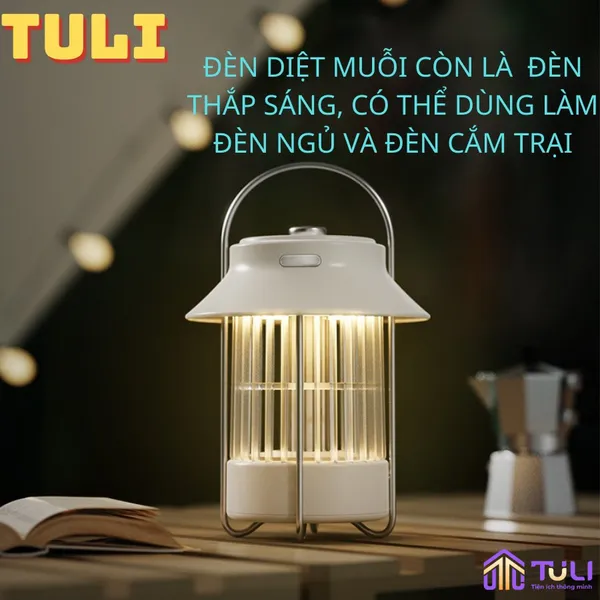 Đèn bắt muỗi cắm trại TULI Q45