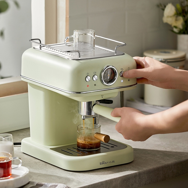 Máy pha cà phê Espresso tự động Bear KFJ-E12Q5 (pha được viên nén)