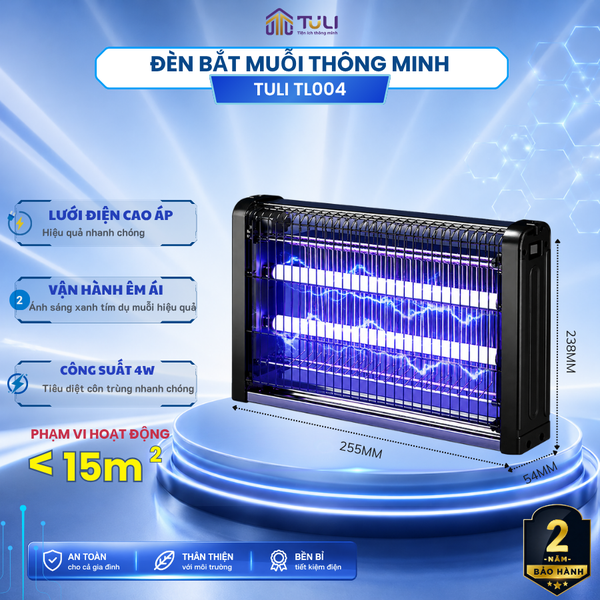 Đèn bắt muỗi TULI TL004 4W