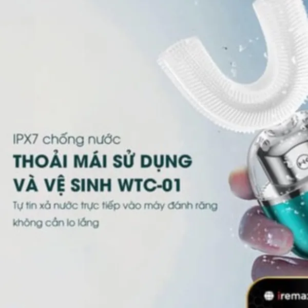 Bàn chải đánh răng điện chữ U tự động người lớn - Wekome WTC01