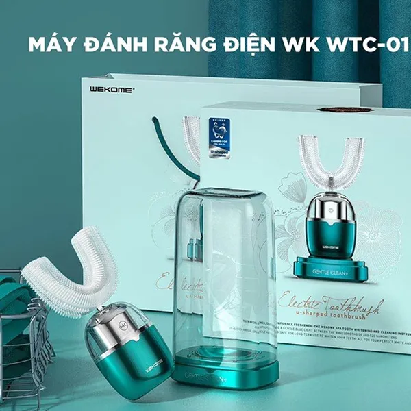 Bàn chải đánh răng điện chữ U tự động người lớn - Wekome WTC01