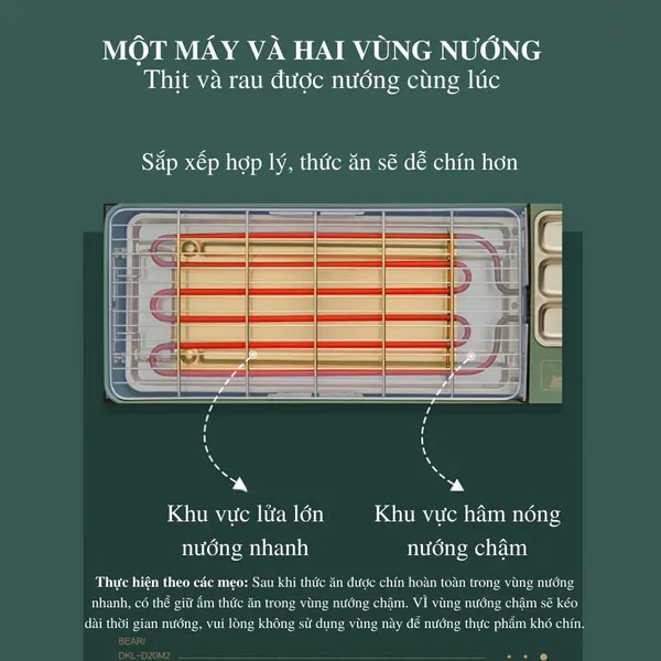 Bếp nướng BBQ điện BEAR DKL-D20M2