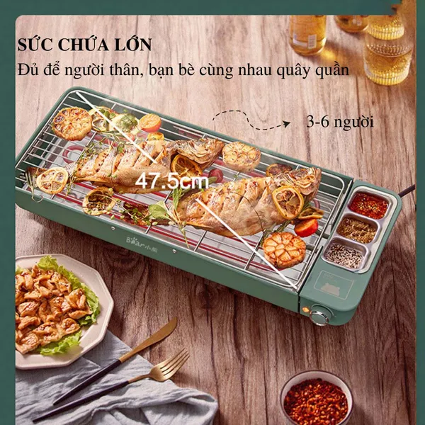 Bếp nướng BBQ điện BEAR DKL-D20M2