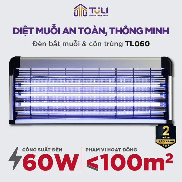 Đèn bắt muỗi TULI TL060 60W