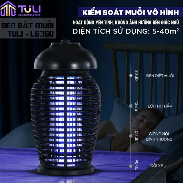 Đèn bắt muỗi TULI TL028 28W