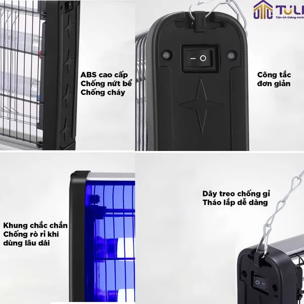 Đèn bắt muỗi TULI TL012 12W