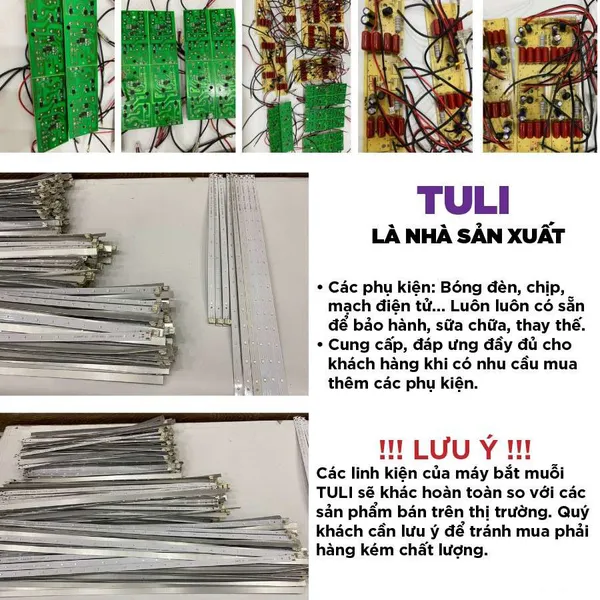 Đèn bắt muỗi TULI TL012 12W