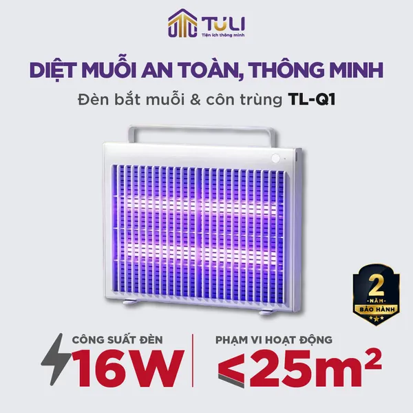 Đèn bắt muỗi TULI TL-Q1