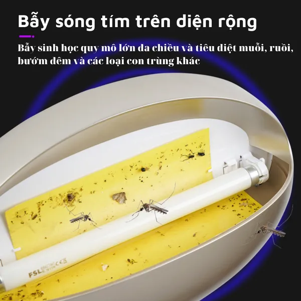Đèn bắt ruồi muỗi TULI TL-R20 20W