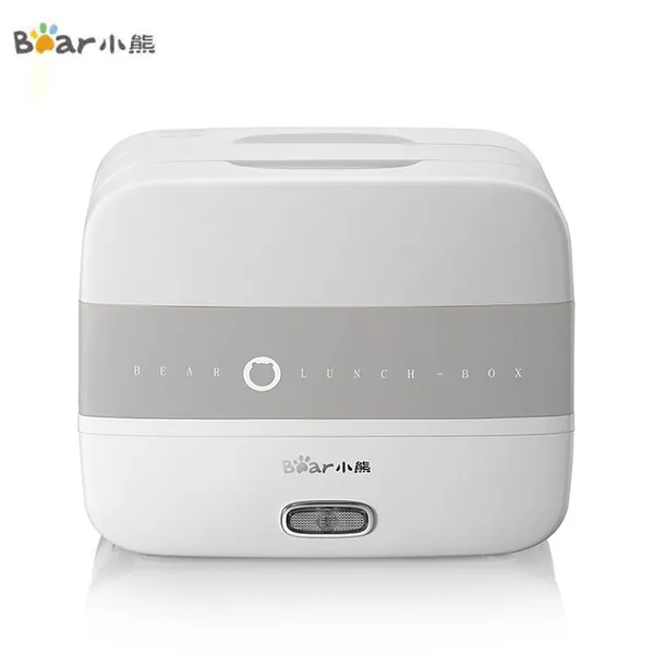 Hộp cơm điện cầm tay mini đa năng giữ nhiệt 2 tầng Bear DFH-B17K2