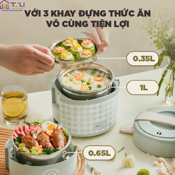 Hộp cơm điện tự nấu Bear DFH-A20Q6