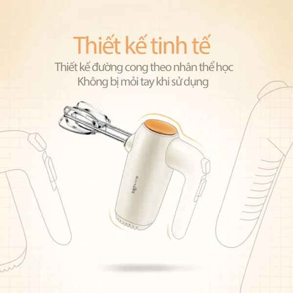 Máy đánh trứng cầm tay Bear B01K1