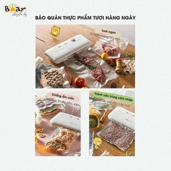 Máy hút chân không Bear FKJ-A01F1