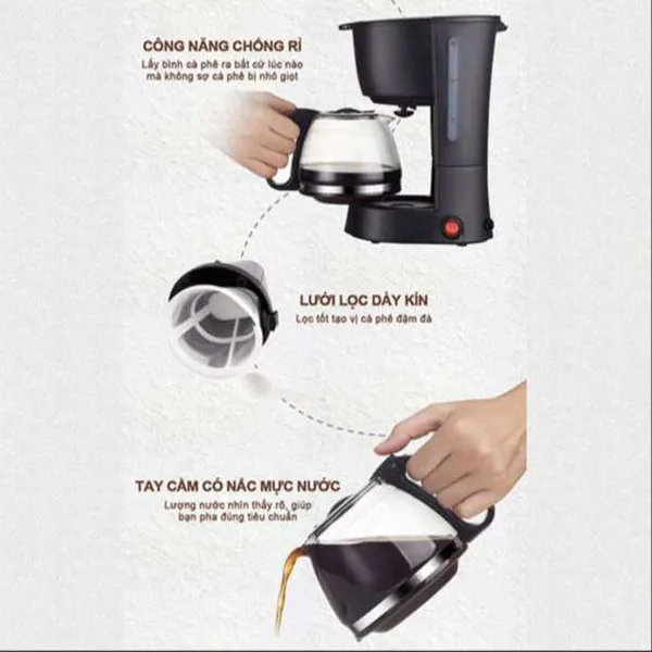 Máy Pha Cà Phê / Trà Tự Động KFJ-403