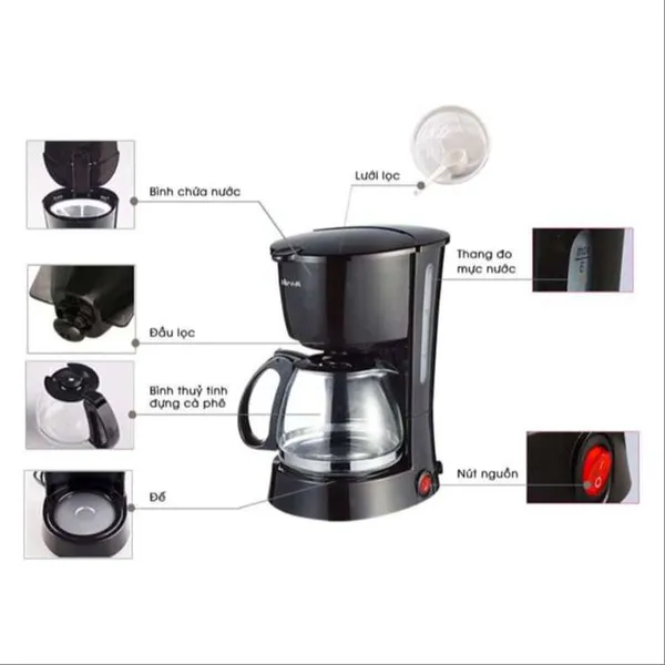 Máy Pha Cà Phê / Trà Tự Động KFJ-403
