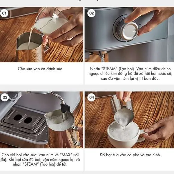 Máy pha cà phê Espresso tự động Bear B15V1