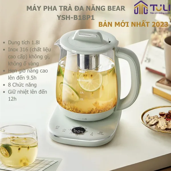 Máy pha trà Bear B18P1