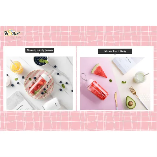 Máy xay sinh tố mini Bear LLJ-D04B1