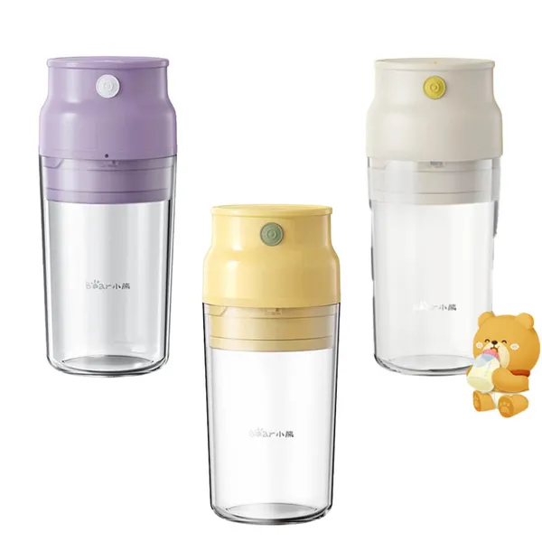 Máy xay sinh tố cầm tay mini tích điện Bear LLJ-Q04H6/Q04B5/Q03H7